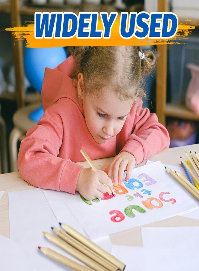 Quaocens 360 Pcs/60 Box Mini Colored Pencils Bulk 3.5 Inch Short Colored Pencils for Kids Small Pencil for School Classroom Painting Party - Image 5
